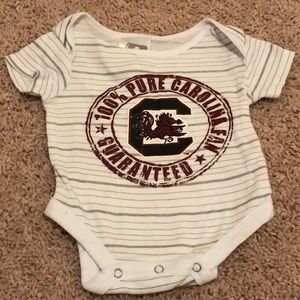 New University of South Carolina onsie, 0-3M